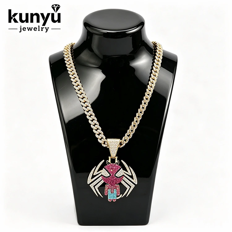 Bling Hip Hop ogrlica z obeskom