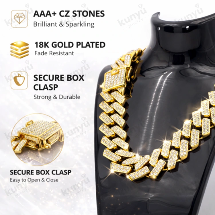 Iced Out Cuban Link Chain